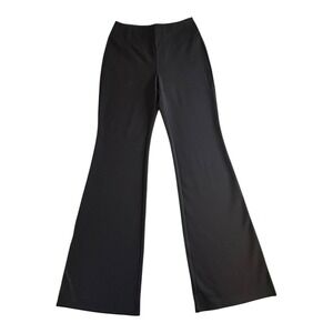 HALARA WOMENS SMALL TALL BLACK PULL ON WIDE LEG PANTS